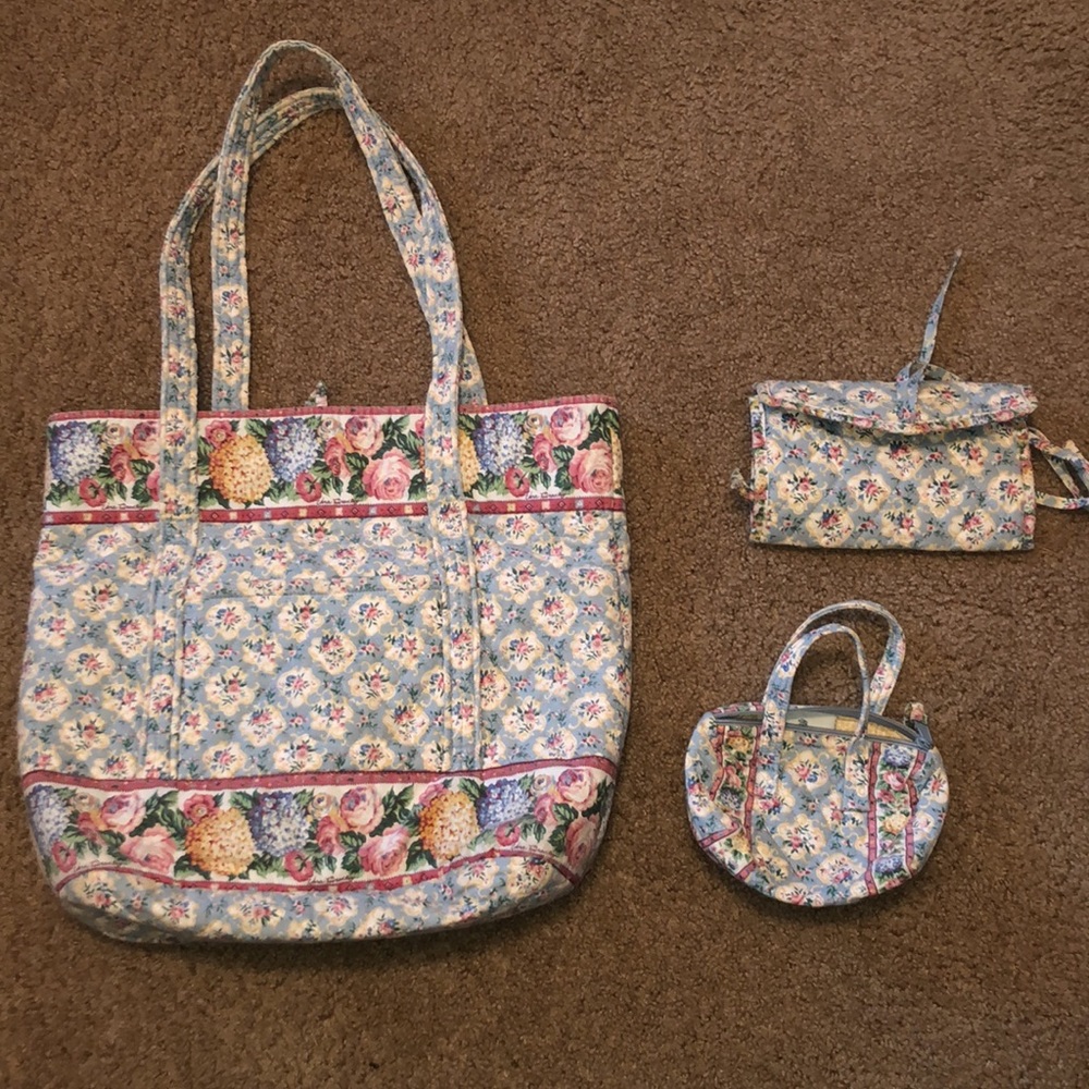Vera Bradley Set of Bags